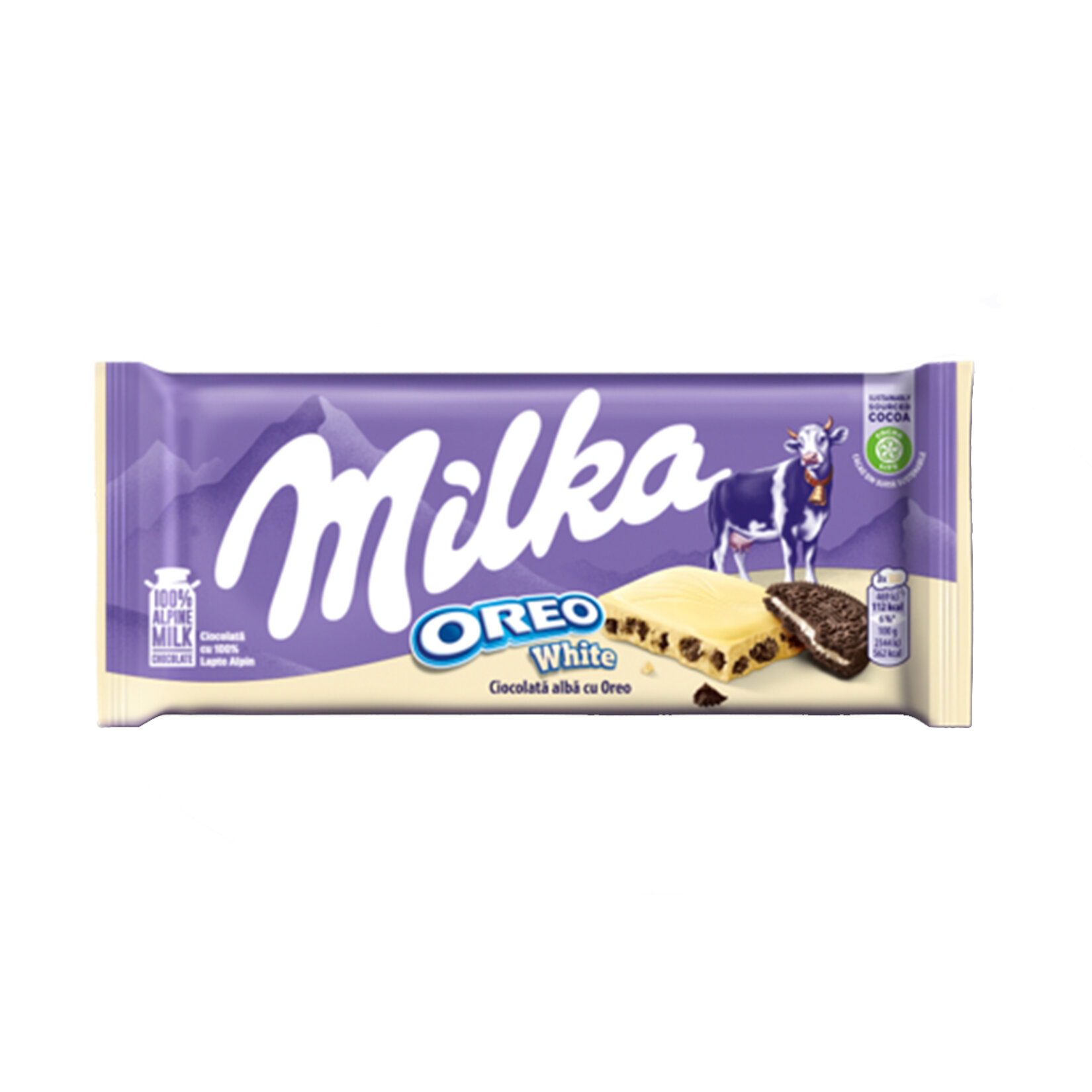 Milka Oreo White 100g